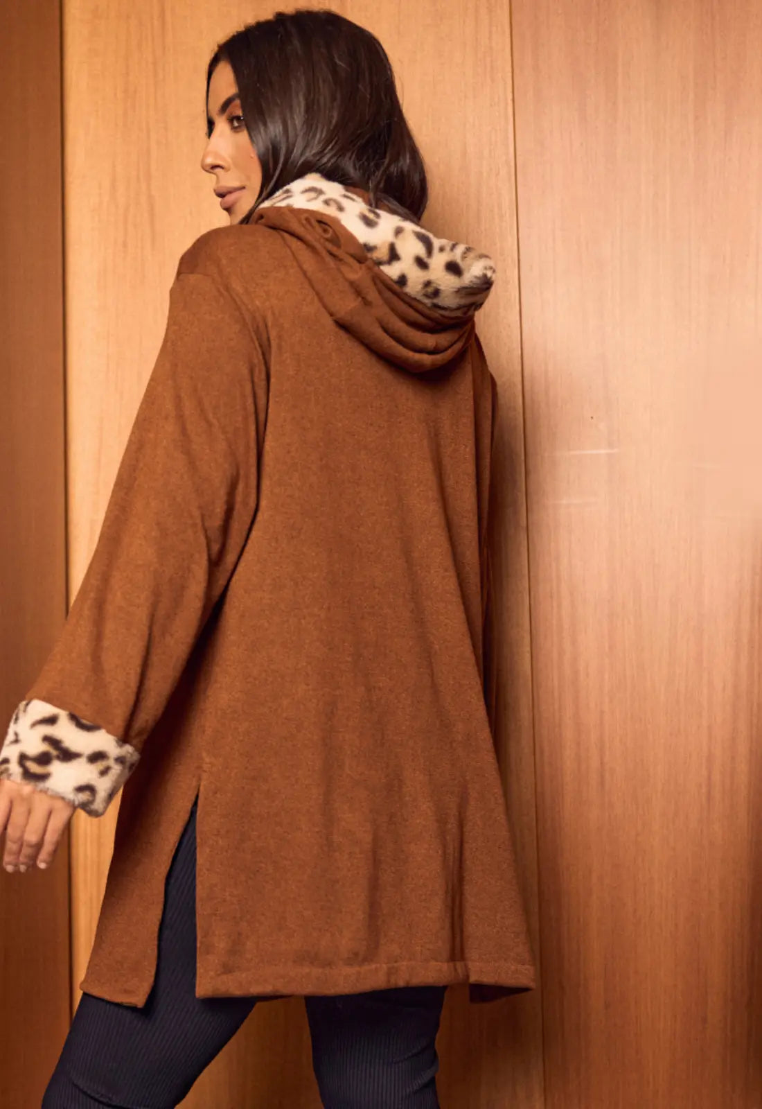 Poncho Animal Print
