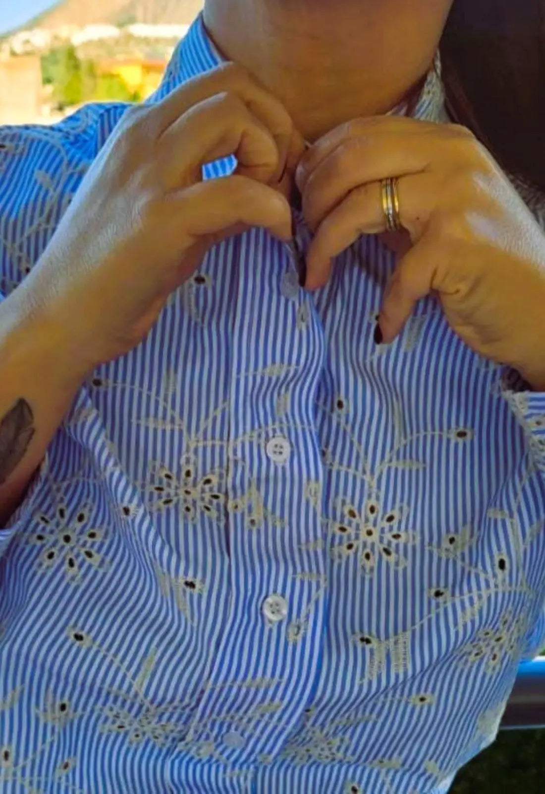 Camisa Tricolina + Broderi